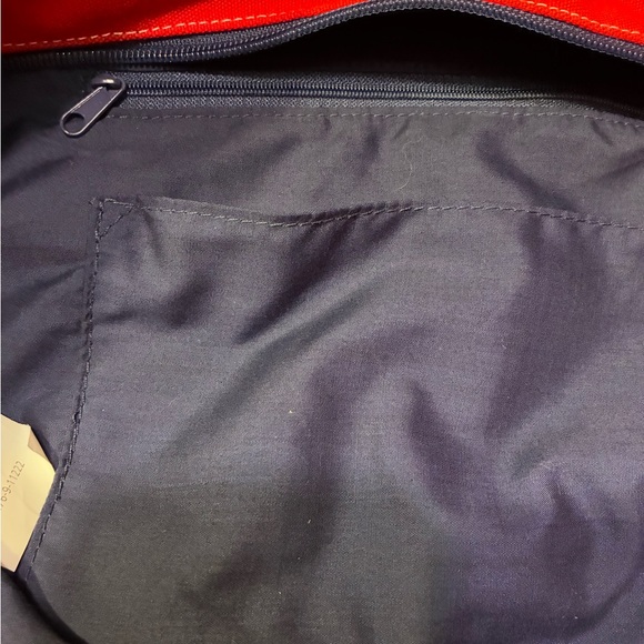 Disney Cruise Line Red & Blue Canvas Tote Bag Very Good Condition - Picture 6 of 10